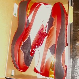 puma women's sneakers red white black gold brand new with original tags cute